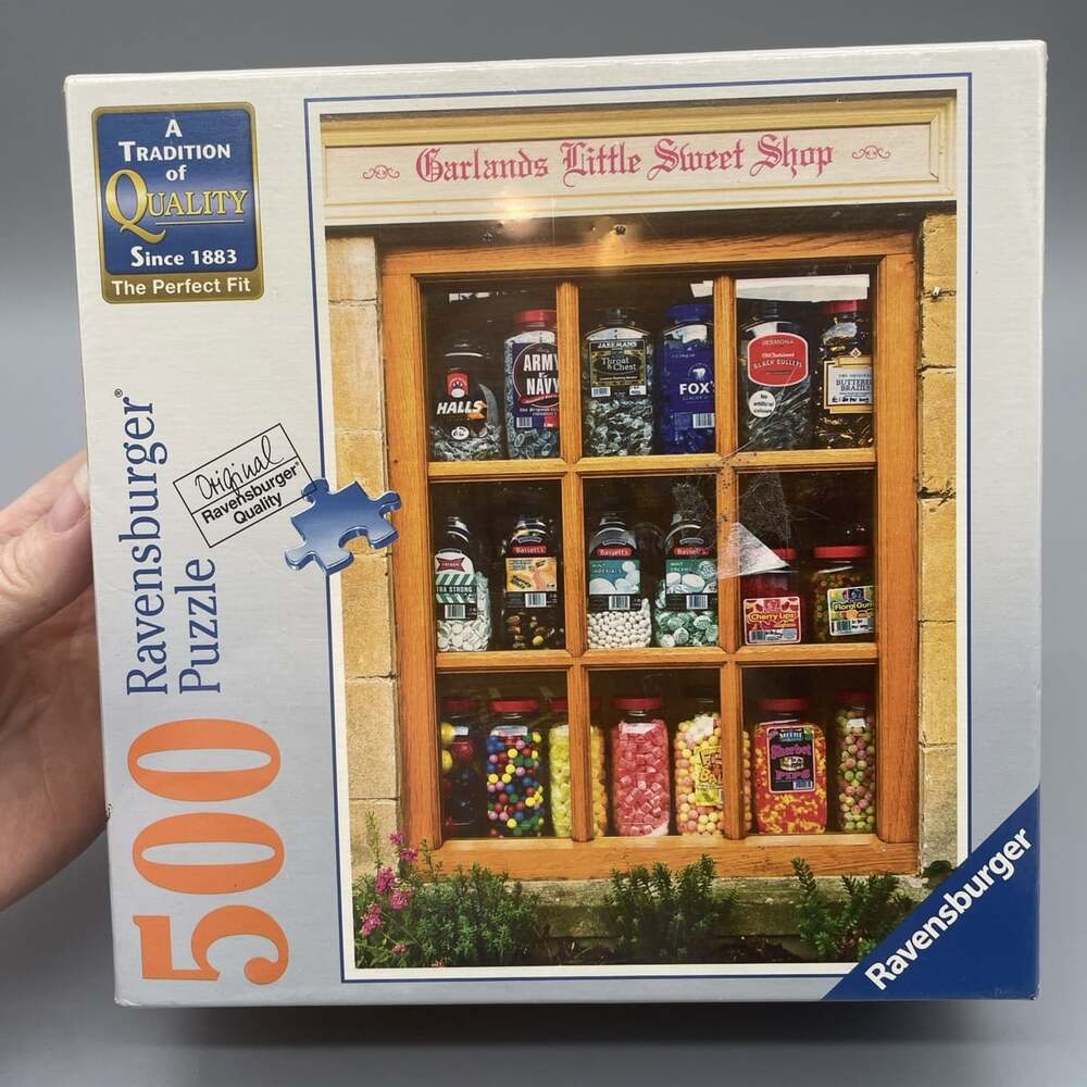 Ravensburger WINDOW CANDY 500 pc Jigsaw Puzzle 2014 HTF New In Packing
